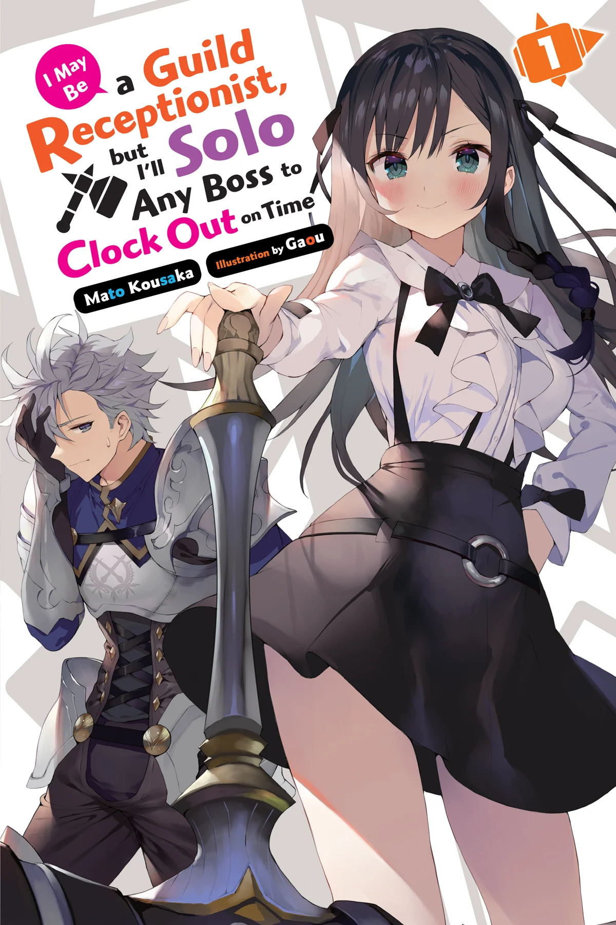 Im the guild receptionist, but since I dont want to work overtime, I think Ill just solo the boss Chapter 36 cover